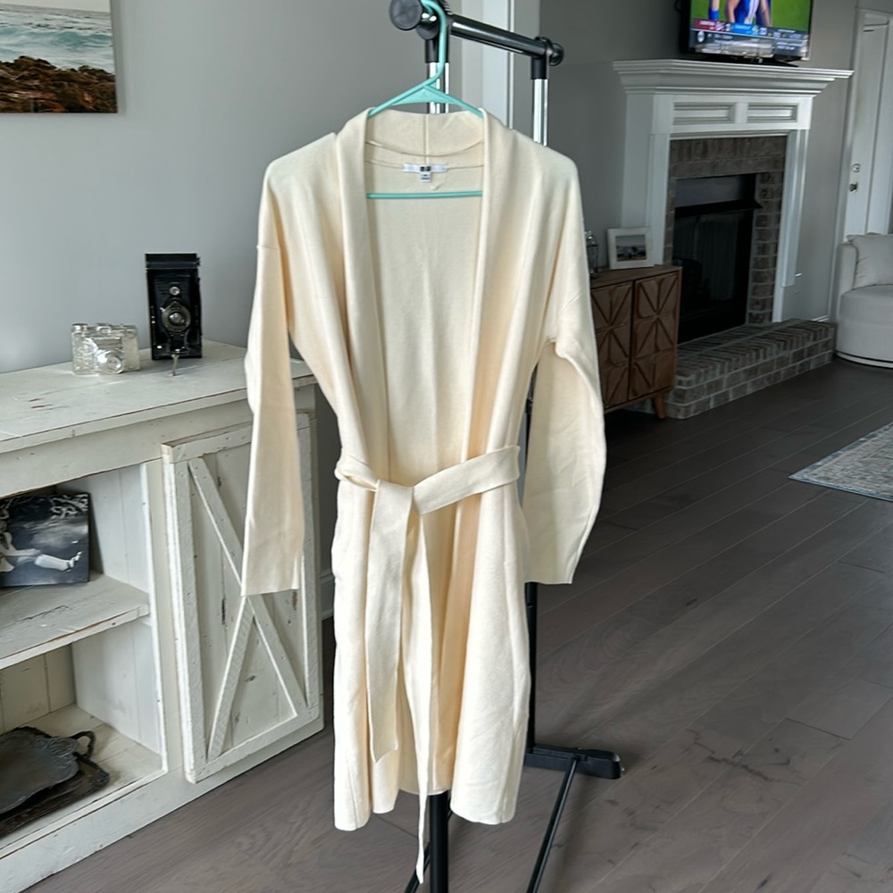 UniQlo long sweater wrap